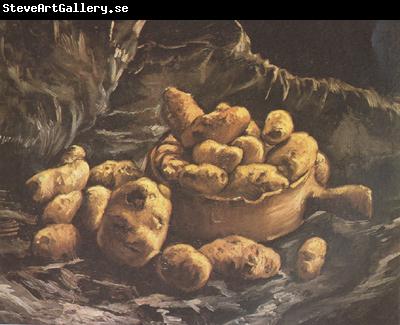 Vincent Van Gogh Still life with an Earthen Bowl and Potatoes (nn04)